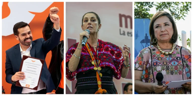 sheinbaum-alvarez-maynez-galvez-precampanas