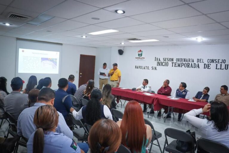 Instalan en Navolato el Consejo Municipal de Protección Civil por temporada de lluvias (2)